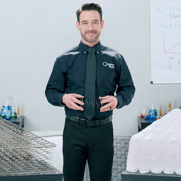 Comparing the OMF innerspring vs. standard encased coils